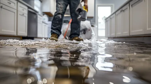 Flood damage restoration project completed in Edmond house