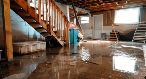 Water extraction and drying project in Edmond residential property